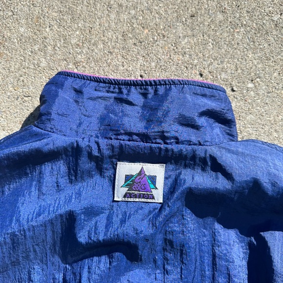 Vintage 80s Asics Windbreaker jacket - Picture 8 of 11